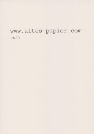 altes leicht vergilbtes Schreibpapier A4 Blatt PA29