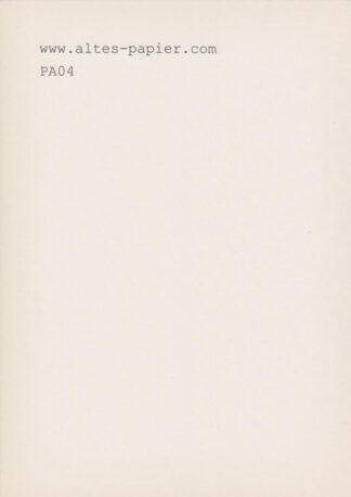 altes leicht vergilbtes Druckpapier A4 Blatt PA04c