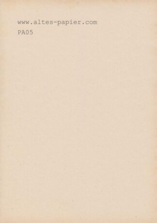 stark vergilbtes A4 Papier Blatt PA05f