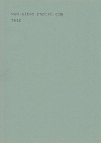 altes blaugrünes Papier A4 Blatt PA10b